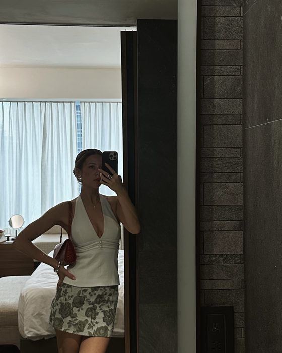 In the room, before going down